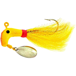 ROAD RUNNER Buck Tail Underspin Jig Yellow 1/2 oz