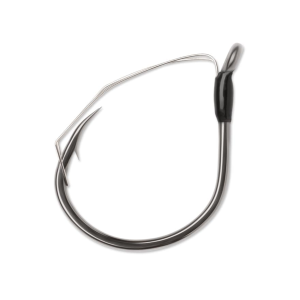 VMC Weedless Wacky Hook #4 Black Nickel 5PK