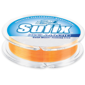 SUFIX Ice Magic Monofilament Fishing Line 6lb 100yd Neon Orange