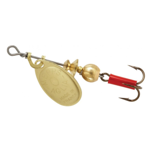 Mepps Aglia Plain Inline Spinner Gold 1/12 oz - Mepps