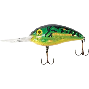 Bomber Fat Free Shad Jr Crankbait Fire Tiger - Bomber