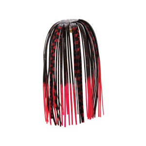 Z-Man Ez Skirt 3pk Black Red Chrome/Red Tips - Z-Man