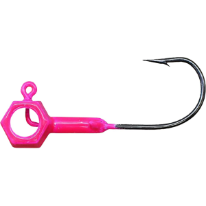 CRAPPIE MAGNET Eye Hole Brandon Smith Hammer Head 1/8oz Jighead Pink