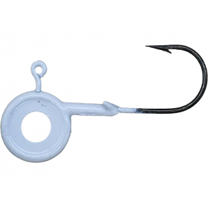 CRAPPIE MAGNET Eye Hole Pill Head 1/16oz Jighead White