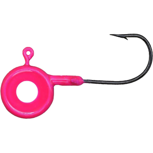 CRAPPIE MAGNET Eye Hole Pill Head 1/16oz Jighead Pink