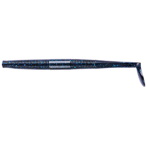 YUM Swim'N Dinger Soft Stickbait Black Blue Flake - Yum