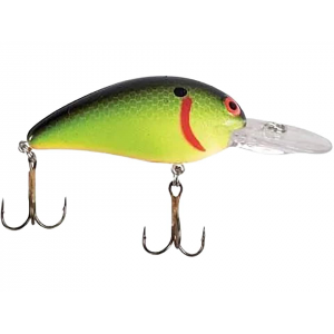 BOMBER Model A Crankbait 5/16oz Chartreuse Black Scales