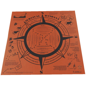5ive Star Gear Survival Bandana Orange - 5Ive Star Gear