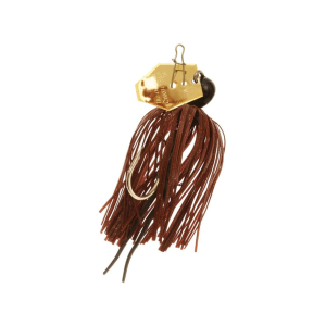 Z-Man Chatterbait Mini Bladed Jig Brown/Black 1/4 oz - Z-Man