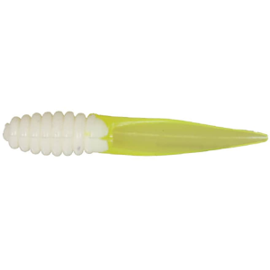 Bobby Garland Slab Slayer Grub Bone White Chartreuse - Bobby Garland