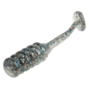 Mr. Crappie Teen-Zee Fry Slabalicious 1.25" Swimbait Smokey Shad - Mr. Crappie