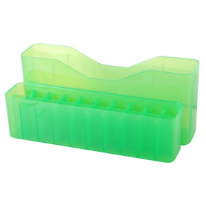 MTM Slip Top Ammo Box 7mm Winchester Short Magnum (WSM), 300 Winchester Short Magnum (WSM), 45-70 Government 20-Round Plastic Clear Green