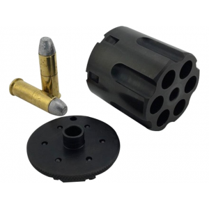 HOWELL ARMS Howell Uberti 1858 Remington Navy 38 Special Conversion Cylinder 6 Round Blued Fluted