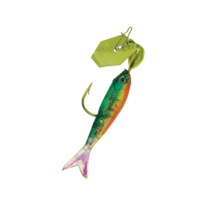 Z-Man Chatterbait Flashback Mini Bladed Jig Chartreuse/Firetiger 1/8 oz - Z-Man
