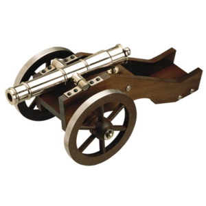 Traditions Mini Yorktown Black Powder Cannon 50 Caliber Nickel Barrel Hardoods Carriage - Traditions