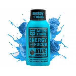 MTN OPS Energy Shot Blue Raspberry 1 Serving