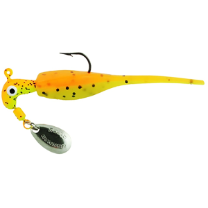 Road Runner Slab Runner Underspin with Baby Shad Jig Cajun Cricket 1/8 oz - Road Runner