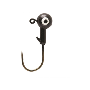 Eagle Claw Ball Head 1/16oz Jighead Black - Eagle Claw