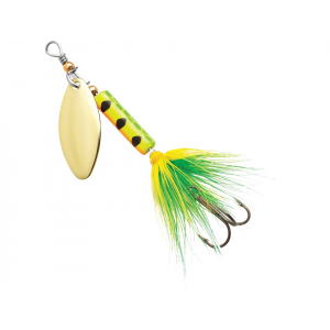 Blue Fox Whip Tail Deep Runner Inline Spinner 1/16oz Firetiger Gold