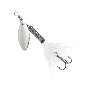 Blue Fox Whip Tail Deep Runner Inline Spinner 1/8oz Silver Silver - Blue Fox