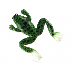 Creme Livin' Frog Green