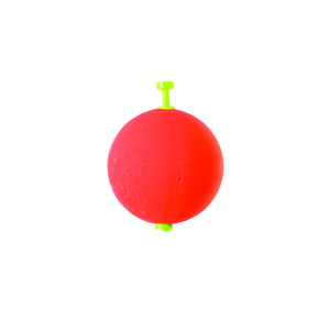Eagle Claw Foam Round Float 1.25" Unweighted Red 2 Pack - Eagle Claw