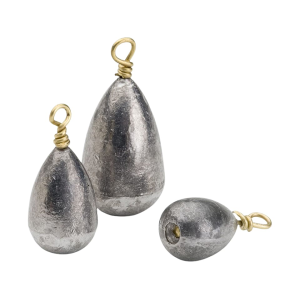 Bullet Weights Bass Casting Sinker 3/8oz Lead Natural 5PK - Bullet Weights