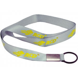 AVERY Single Clip Whistle Lanyard Polyester Green
