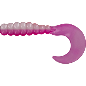 BIG BITE BAITS Fat Grub Pink White