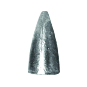 Eagle Claw Worm Weight 1/2oz Lead Natural 4PK - Eagle Claw