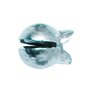 Eagle Claw Removable Split Shot #5 Lead Natural 20PK - Eagle Claw