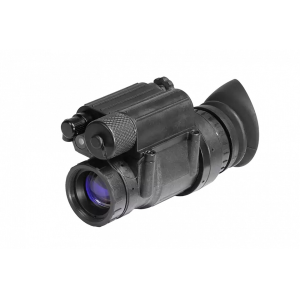 AGM PVS-14E 3AL1 Night Vision Monocular Generation 3+ Level 1 FOM 2200+ Auto-Gated P43 Green Phosphor Matte Black