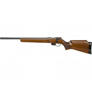 Anschutz 1761L HB MPR Bolt Action Rifle 22 Long Rifle 21.4" Left Hand Blued Barrel Black Frame Walnut Raised Comb Stock - Anschutz