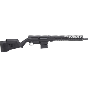 CMMG DISSENT Br3 Semi Automatic Rifle 8.6 Blackout 16.1" Black Threaded Barrel Armor Black Frame Black Field Stock - Cmmg
