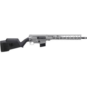 CMMG DISSENT Br4 Semi Automatic Rifle 338 Advanced Rifle Cartridge (338 ARC) 16.1" Black Threaded Barrel Titanium Frame Black Field Stock - Cmmg