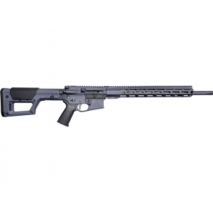 RISE Armament Watchman Xr Semi Automatic Rifle 22 Advanced Rifle Cartridge (22 Arc) 18" Fluted Black Threaded Barrel Sniper Gray Frame Sniper Gray Adjustable Stock