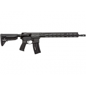 BCM Recce-16 Semi Automatic Rifle 5.56x45mm Nato 16" Chrome Threaded Barrel Anodized Black Frame Black Collapsible Stock M-lok