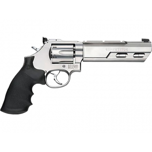 SMITH & Wesson Performance Center Model 629 Competitor 44 Remington Magnum Revolver 6" Stainless Barrel 6 Round Black Grip