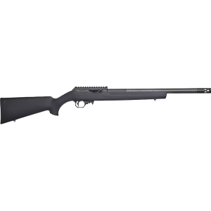 Volquartsen Superlite Semi Automatic Rifle 17 Hornady Magnum Rimfire (HMR) 18" Carbon Fiber Threaded Barrel Black Frame Black Field Stock - Volquartsen