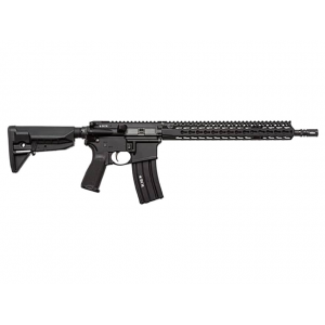 BCM Recce-16 Semi Automatic Rifle 5.56x45mm Nato 16" Chrome Threaded Barrel Anodized Black Frame Black Collapsible Stock Keymod