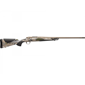 BROWNING X-bolt 2 Speed Bolt Action Rifle 6.8 Western 24" Fluted Smoked Bronze Cerakote Threaded Barrel Smoked Bronze Cerakote Frame Ovix Adjustable Comb Stock
