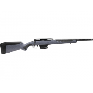 SAVAGE Arms 110 Carbon Predator Bolt Action Rifle 6mm Advanced Rifle Cartridge (6mm Arc) 18" Carbon Fiber Threaded Barrel Matte Black Frame Gray Adjustable Stock