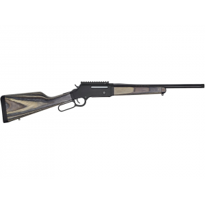 HENRY Long Ranger Express Lever Action Rifle 5.56x45mm Nato 16.5" Blued Threaded Barrel Anodized Black Frame Laminate Field Stock