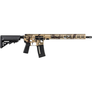 IWI US ZION Z-15 Semi Automatic Rifle 5.56x45mm NATO 16" Black Threaded Barrel Chocolate Chip Frame Chocolate Chip Pistol Grip - Iwi Us