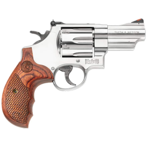 Smith & Wesson Model 629 Deluxe 44 Remington Magnum Revolver 3" Stainless Barrel 6 Round Black Grip