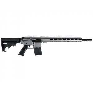 GLFA AR-15 Semi Automatic Rifle 450 Bushmaster 18" Black Threaded Barrel Tungsten Frame Tungsten Collapsible Stock - Glfa