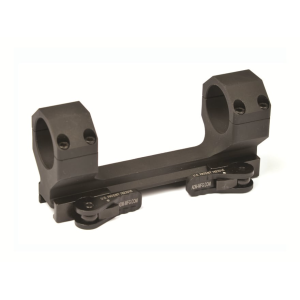 American Defense Delta Quick Release 1-Piece Picatinny AR-15 Scope Mount 34mm Rings AR-15 Matte Black - American Defense
