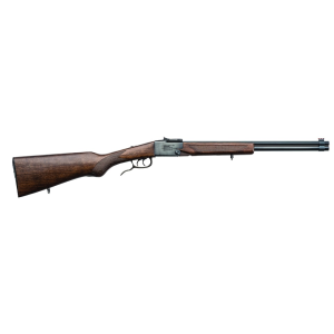 Chiappa Double Badger Over Under 22 Winchester Magnum Rimfire (WMR) Shotgun 19" Blued Barrel Hardwood Field Stock