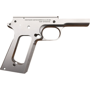 080683001013 NIGHTHAWK Custom 1911 .45 Acp Government Frame 25 Lpi Checkered With .250 Beavertail Stainless 080683001013 697067