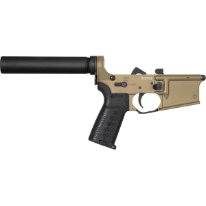 CMMG BANSHEE Mk4/AR15 Complete Lower Receiver Mil-Spec Trigger Pistol Tube Coyote Tan - Cmmg